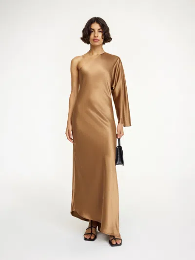 By Malene Birger Avilas Maxi Dress In Toasted Coconut