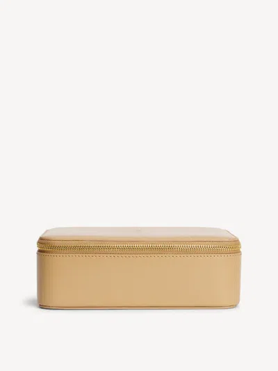 By Malene Birger Aya Cosmetic Case In Sand