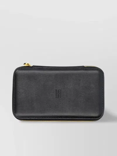BY MALENE BIRGER AYA LEATHER BAND MAKEUP CASE