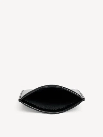 By Malene Birger Aya Leather Sunglasses Case In Black
