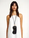 By Malene Birger Aya Sunny Sunglasses Leather Case In Black