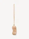 By Malene Birger Aya Sunny Sunglasses Leather Case In Tan