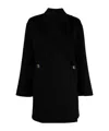 By Malene Birger Ayvia Double-breasted Wool Coat In Black