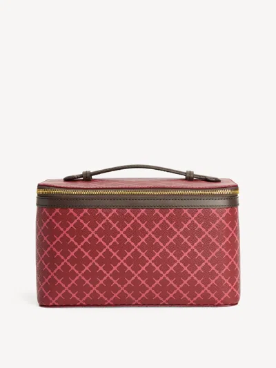 By Malene Birger Bae Beauty Cosmetics Case In Burgundy