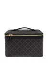 By Malene Birger Zippered Cosmetic Bag In Brown