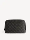 By Malene Birger Bae Medium Cosmetics Case In Dark Chokolate