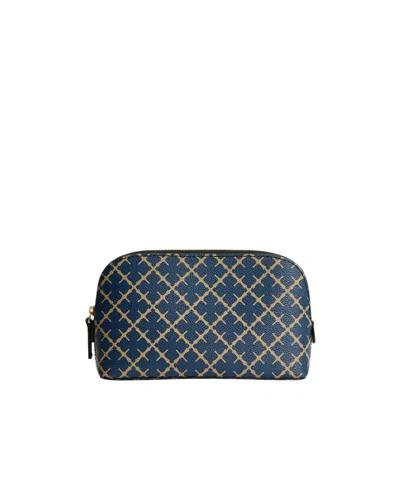 By Malene Birger Bae Small Cosmetic Bag In Blue
