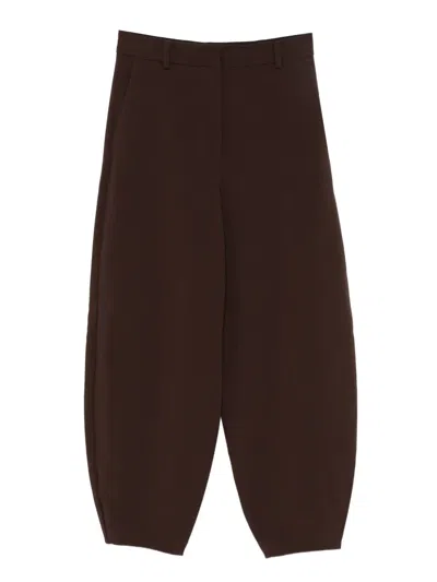By Malene Birger Carlien High-waist Trousers In Brown