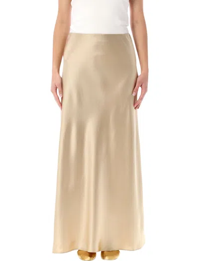 By Malene Birger Barbara Maxi Skirt - High Waist, Regular Fit In Old Beige