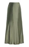 By Malene Birger Barbara Mid-rise Maxi Skirt In Green