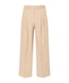 By Malene Birger Belt Loop Track Pants In Brown