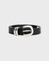 By Malene Birger Zoira Silver-tone Buckle Belt