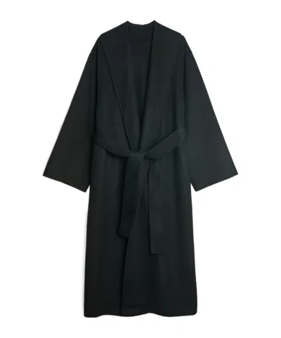 By Malene Birger Belted Coat In Black