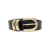 By Malene Birger Leather Belts In Black
