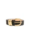 By Malene Birger Zoilo Suede Belt Coffee In Black