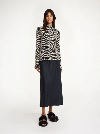 By Malene Birger Bernie Sweater In Zebra