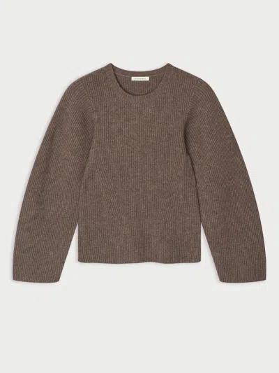 By Malene Birger Bianca Wool Sweater In Fosil