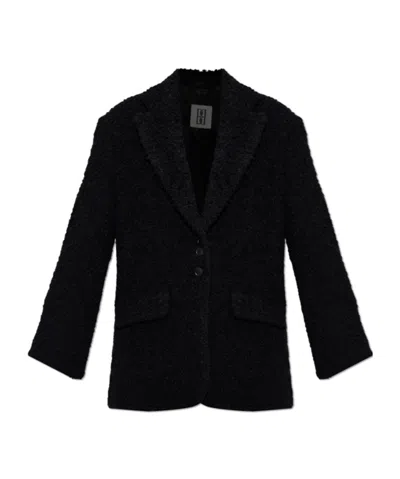 By Malene Birger Biena Single-breasted Suit Jacket In Black