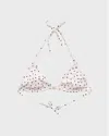 By Malene Birger Astrida Triangle Bikini Top In White