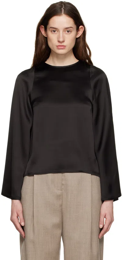 By Malene Birger Black Brynnas Blouse In 050 Black