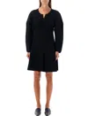 By Malene Birger Black Francesa Mini Dress
