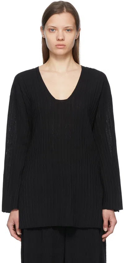 By Malene Birger Black Irisandra Sweater In 050 Black