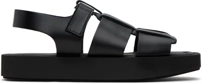 By Malene Birger Black Kleva Sandals In 050 Black