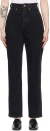 By Malene Birger Black Miliumlo Jeans In 050 Black
