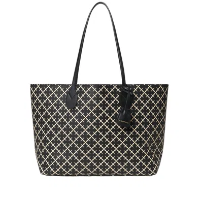 By Malene Birger Black/white Abigail Geometric Shopping Bag