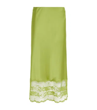 By Malene Birger Blake Maxi Skirt In Green