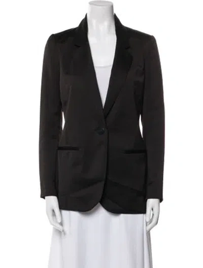 Pre-owned By Malene Birger Blazer In Black