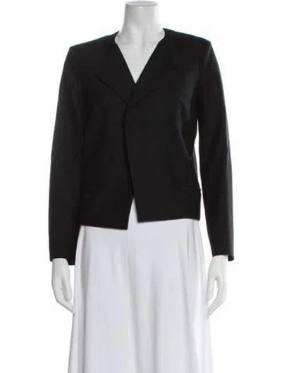 Pre-owned By Malene Birger Blazer In Black