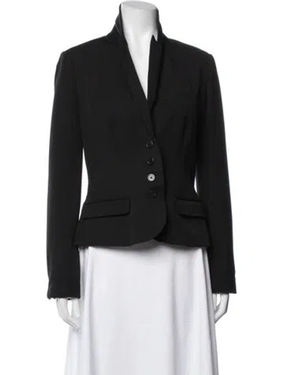 Pre-owned By Malene Birger Blazer In Black