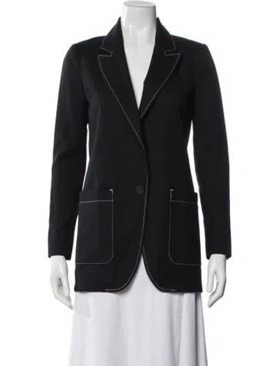 Pre-owned By Malene Birger Blazer In Gray