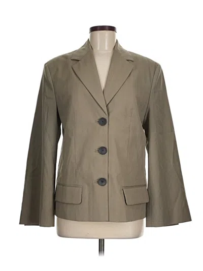 Pre-owned By Malene Birger Blazer Jacket In Brown