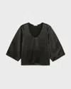By Malene Birger Blus Calyas Svart