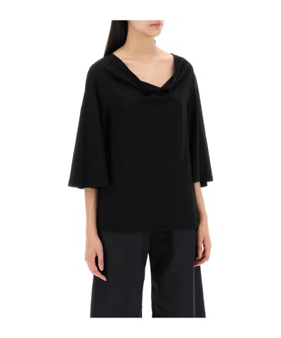 BY MALENE BIRGER BOAT COLLAR T-SHIRT