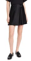 By Malene Birger Bobbas Skirt Black In Black