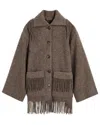By Malene Birger Boloune Coat In Brown
