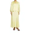 By Malene Birger Boshan Skirt In Golden Mist In Multi