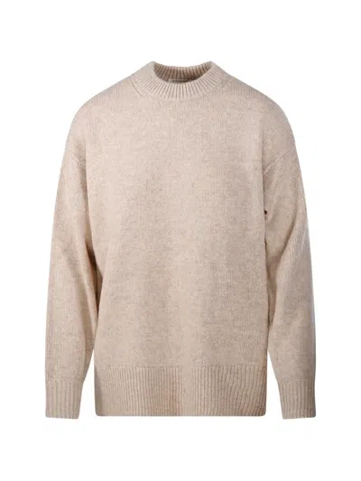 By Malene Birger Bradley Ribbed-knit Sweater In Neutral