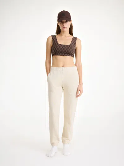 By Malene Birger Braga Athletic Top In Dark Mahogany