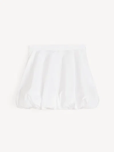 By Malene Birger Brey Organic Cotton Mini Skirt In White