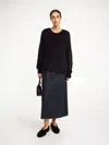 By Malene Birger Briella Mohair-blend Sweater In Black