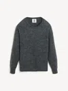 By Malene Birger Briella Mohair-blend Sweater In Grey Melange