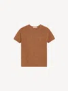 By Malene Birger Brit T-shirt In Brown