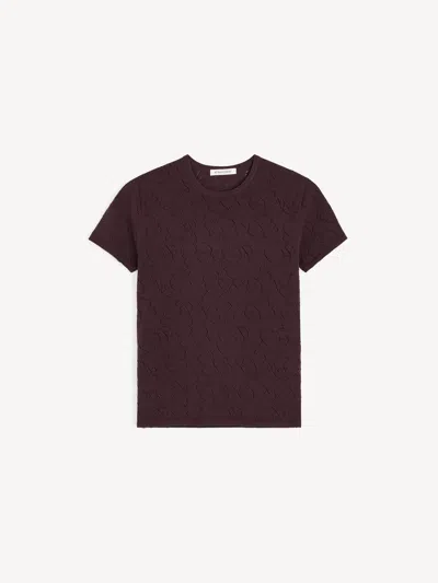 By Malene Birger Brit T-shirt In Brown