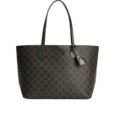 By Malene Birger Brown Abigail Geometric Shopping Bag