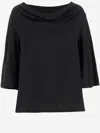 By Malene Birger Organic Cotton T-shirt In Black
