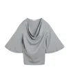 By Malene Birger Bryar Organic Cotton T-shirt In Gray Mixed Color